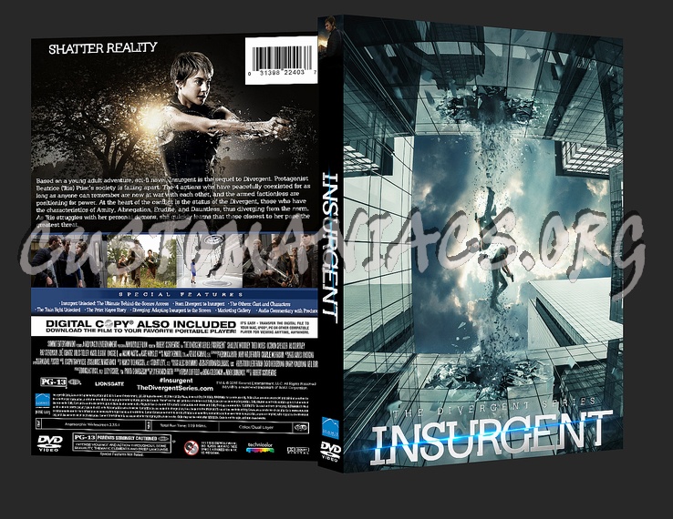 Insurgent dvd cover