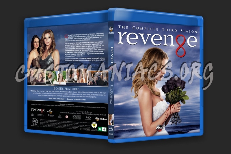 Revenge - Season 3 blu-ray cover