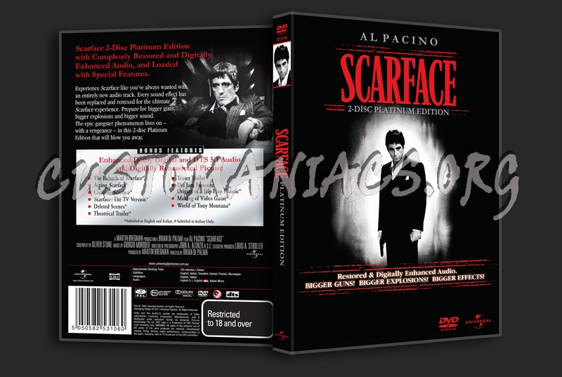 Scarface dvd cover