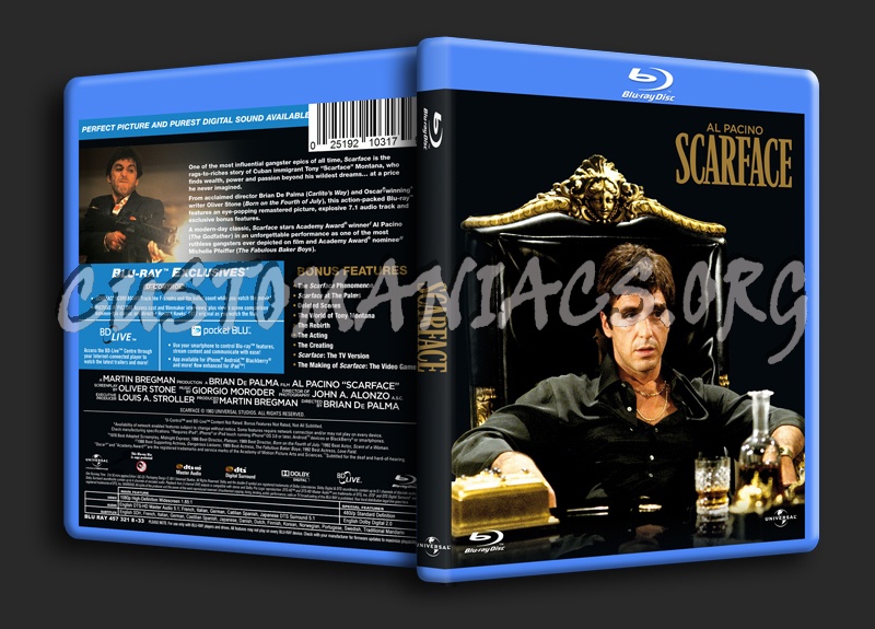 Scarface blu-ray cover