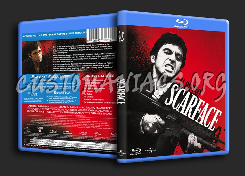 Scarface blu-ray cover