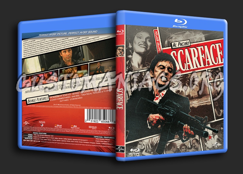 Scarface blu-ray cover