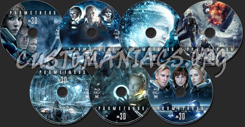 Prometheus (3D) blu-ray label