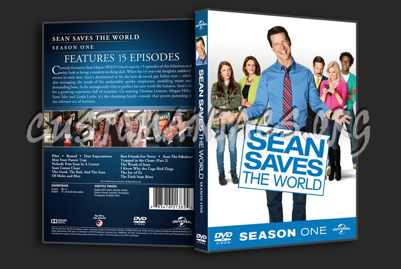 Sean Saves the World Season 1 dvd cover