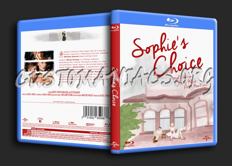 Sophie\'s Choice blu-ray cover