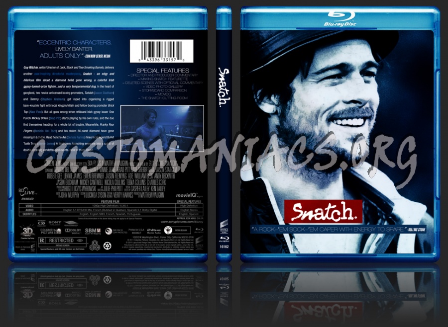 Snatch blu-ray cover