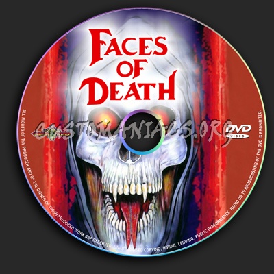 Faces Of Death dvd label