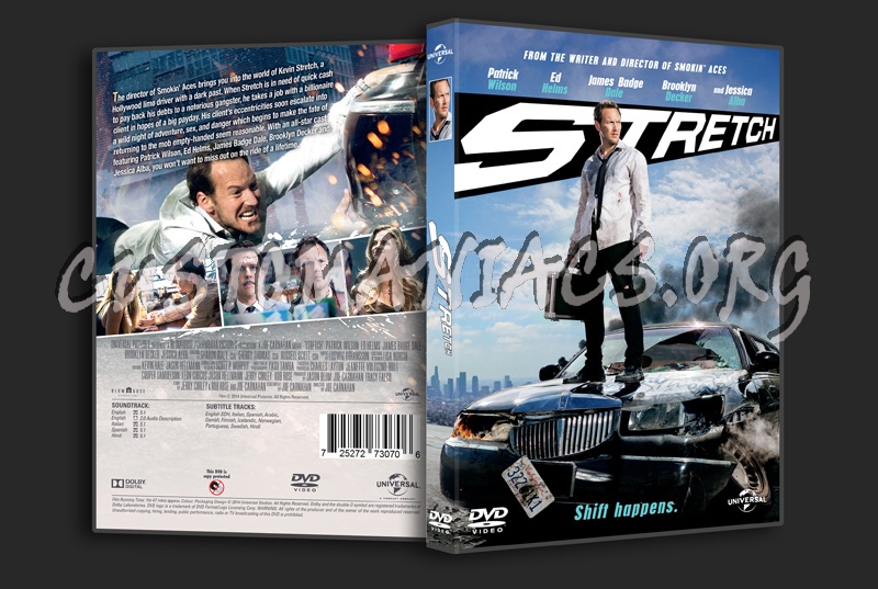 Stretch dvd cover