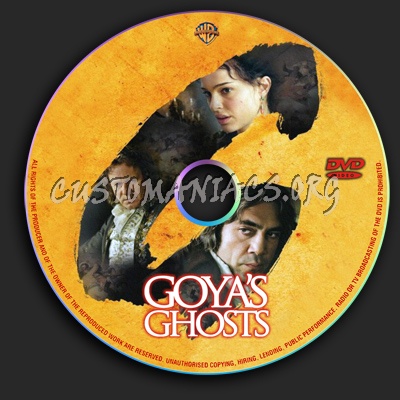 Goya's Ghosts dvd label