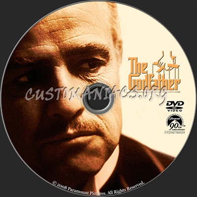 The Godfather dvd label