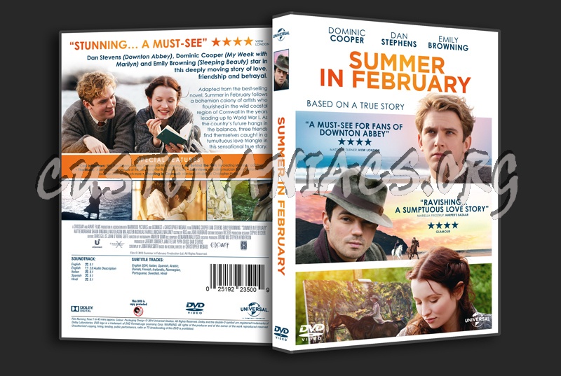 Summer in February dvd cover