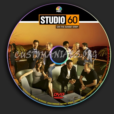 Studio 60 On The Sunset Strip dvd label