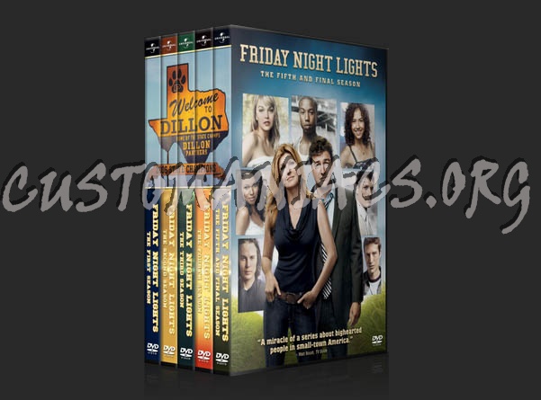 Friday Night Lights - Seasons 1-5 dvd cover