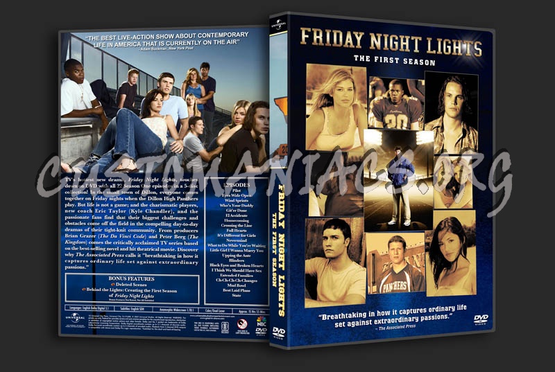 Friday Night Lights - Seasons 1-5 dvd cover