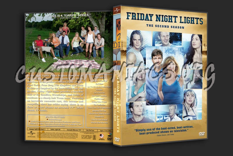 Friday Night Lights - Seasons 1-5 dvd cover