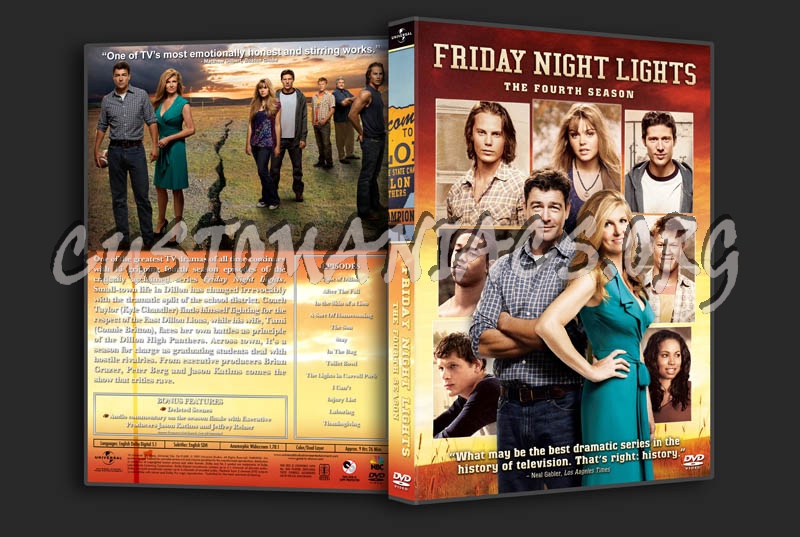 Friday Night Lights - Seasons 1-5 dvd cover