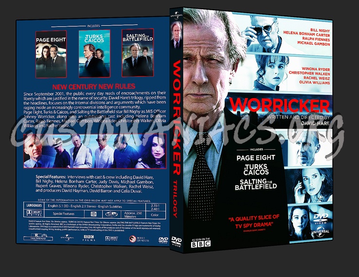Worricker Trilogy dvd cover
