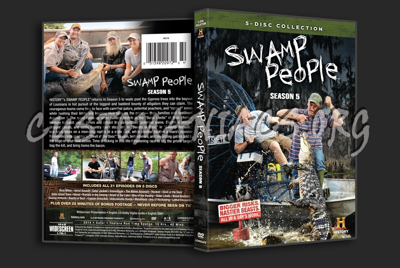 Swamp People Season 5 dvd cover