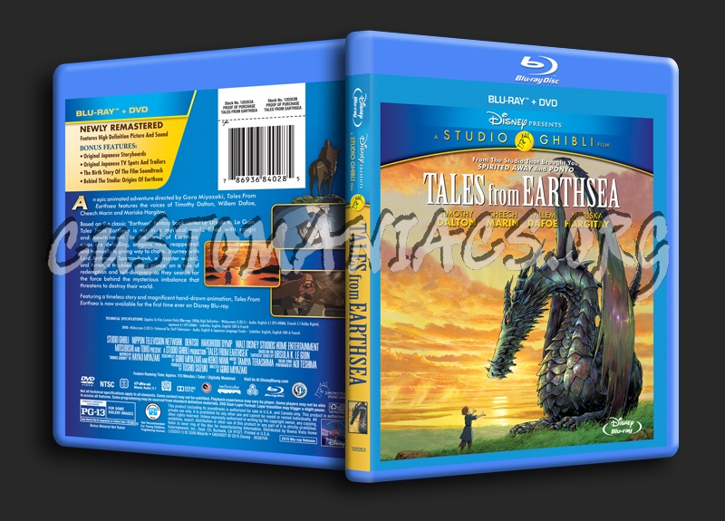 Tales From Earthsea blu-ray cover