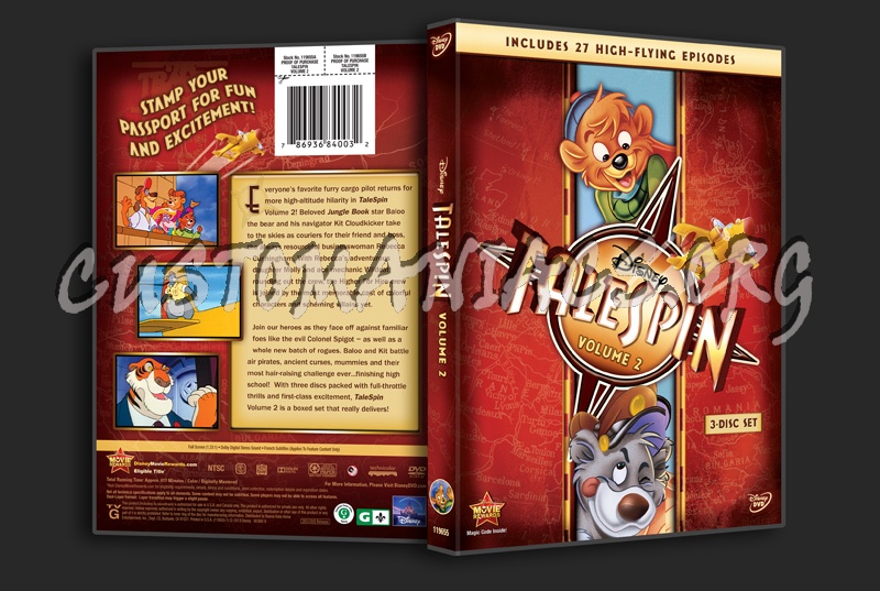 Talespin Volume 2 dvd cover