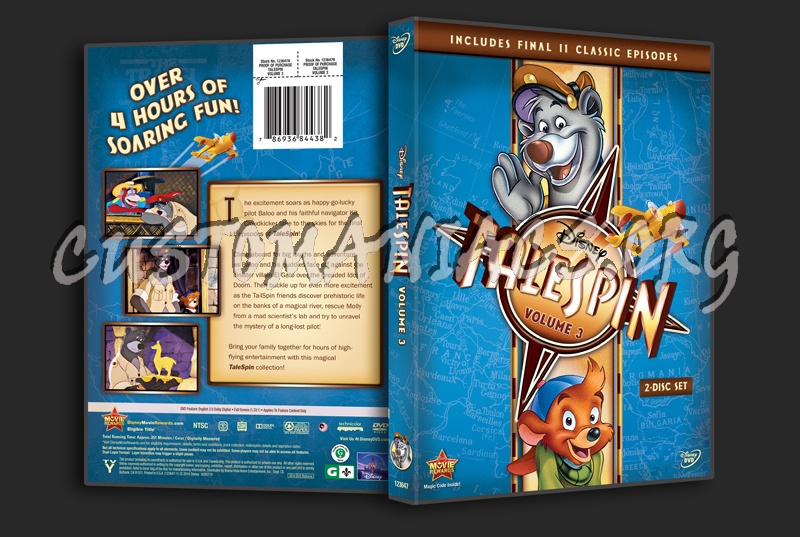 Talespin Volume 3 dvd cover