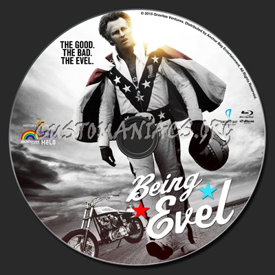 Being Evel blu-ray label