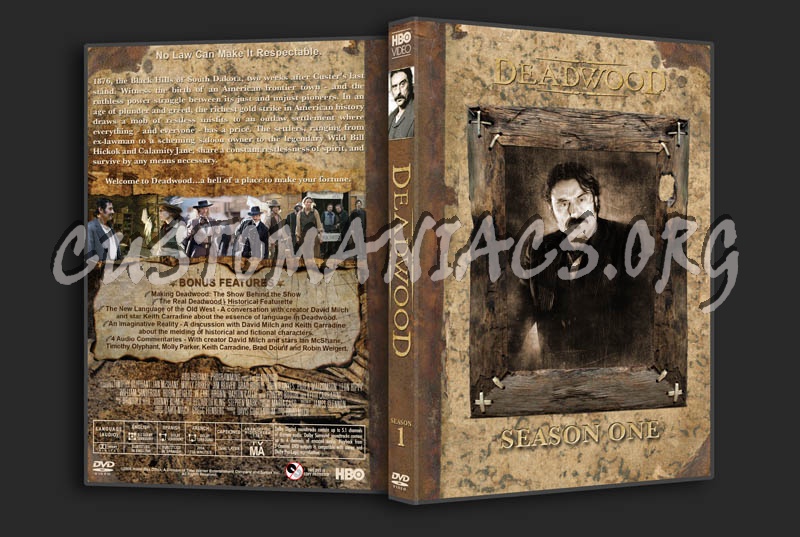 Deadwood - The Complete Series dvd cover