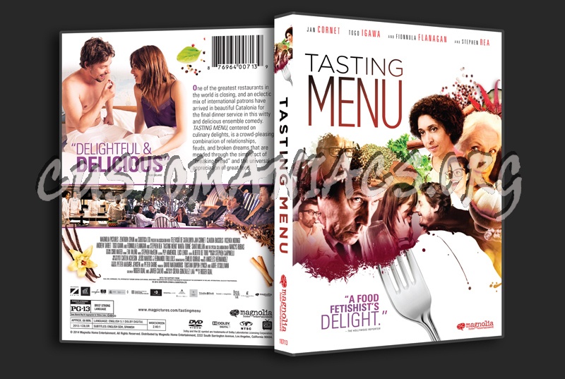 Tasting Menu dvd cover