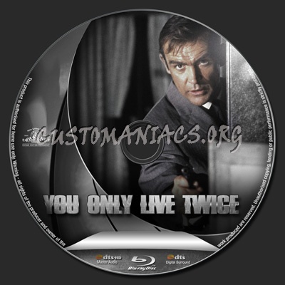 You Only Live Twice blu-ray label