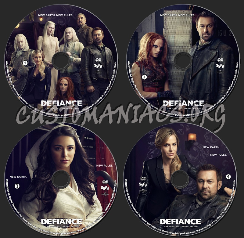 Defiance - Season 2 dvd label