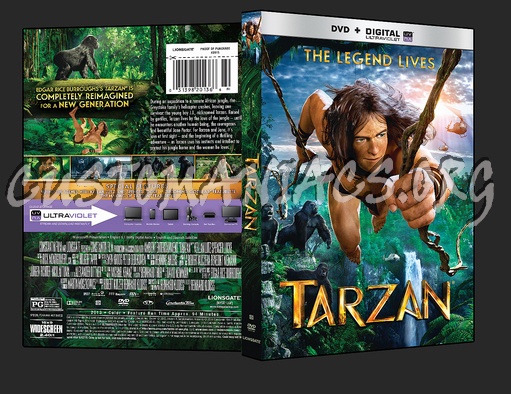Tarzan (2013) dvd cover
