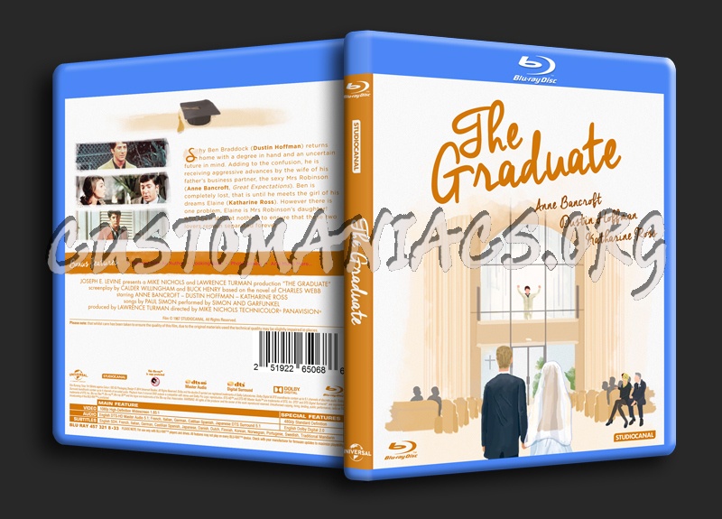 The Graduate blu-ray cover