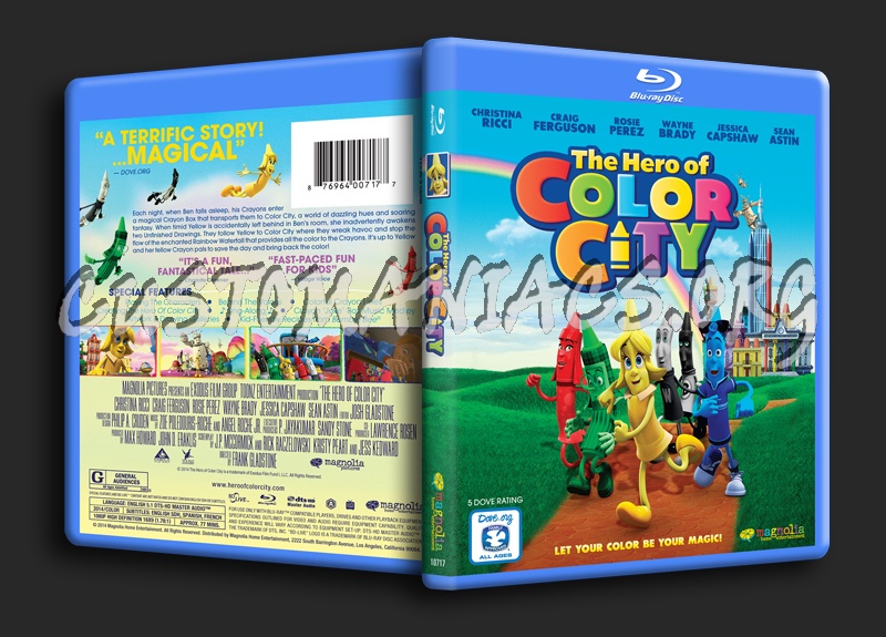 The Hero of Color City blu-ray cover