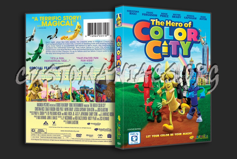 The Hero of Color City dvd cover