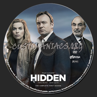 Hidden - Season 1 dvd label