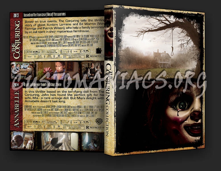 The Legends of Horror - The Conjuring Collection dvd cover