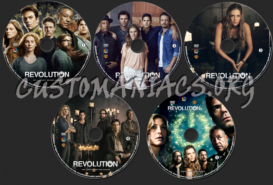 Revolution - Season 2 dvd label