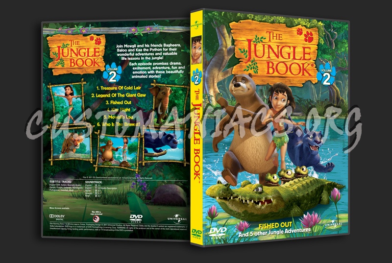 The Jungle Book Volume 2 dvd cover