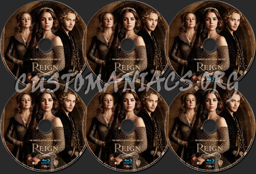 Reign Season 2 blu-ray label