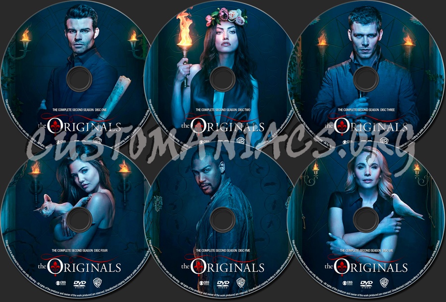 The Originals Season 2 dvd label