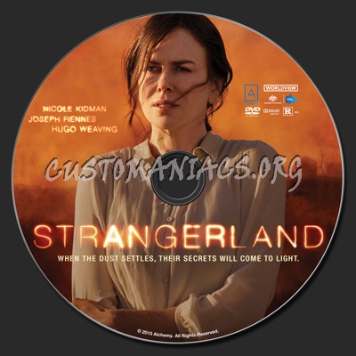 Strangerland dvd label