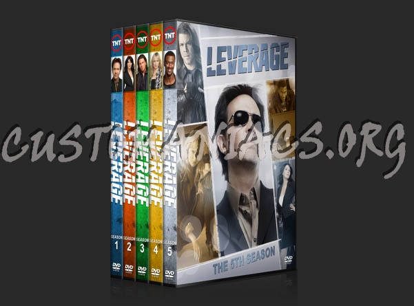 Leverage - The Complete Series dvd cover