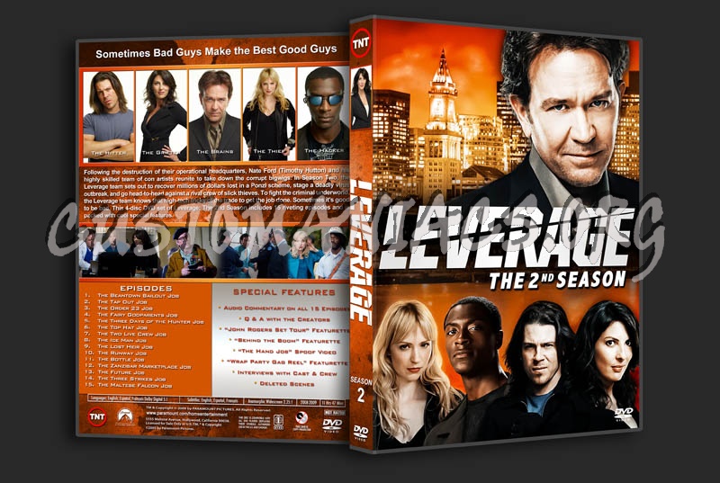 Leverage - The Complete Series dvd cover