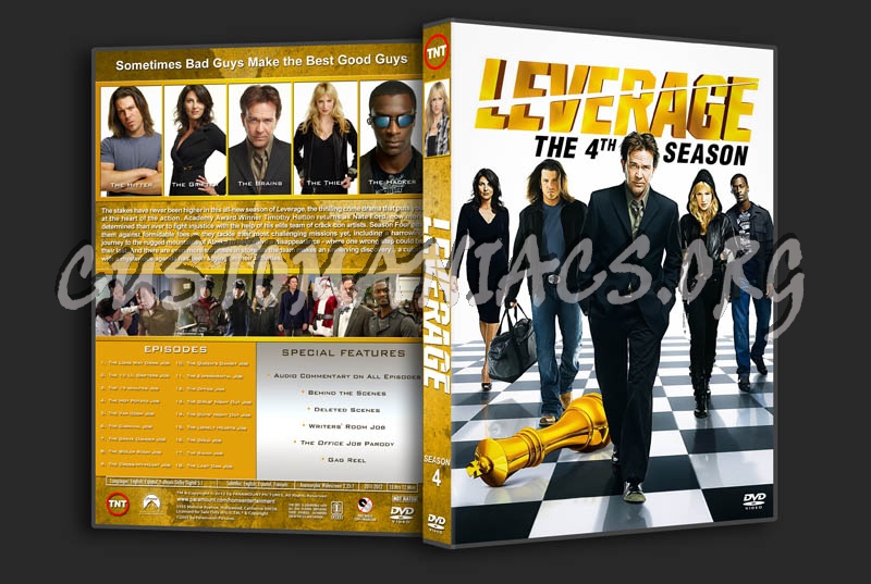 Leverage - The Complete Series dvd cover