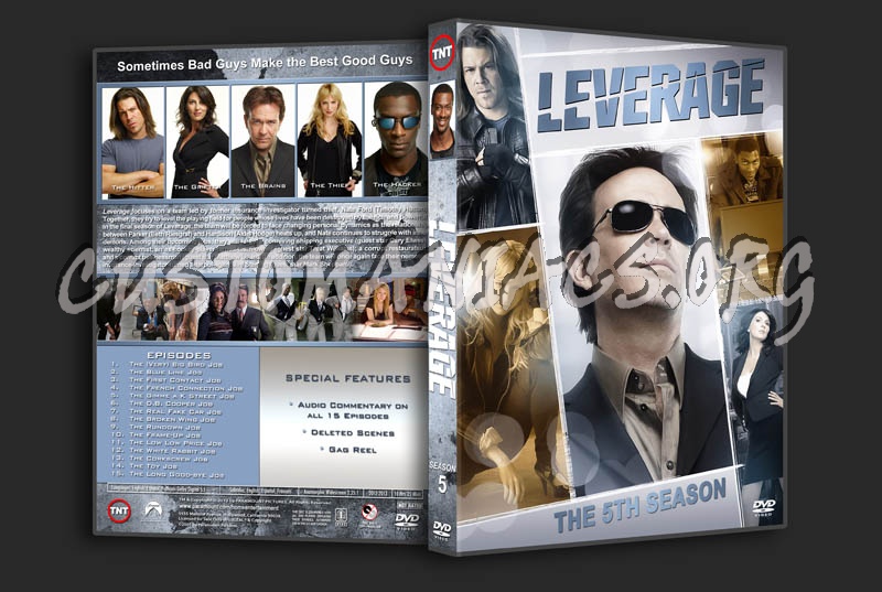 Leverage - The Complete Series dvd cover