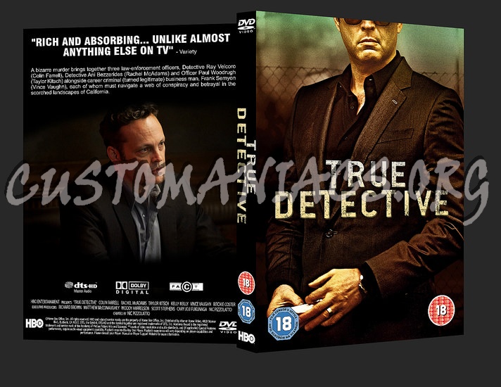 True Detective: Season Two dvd cover