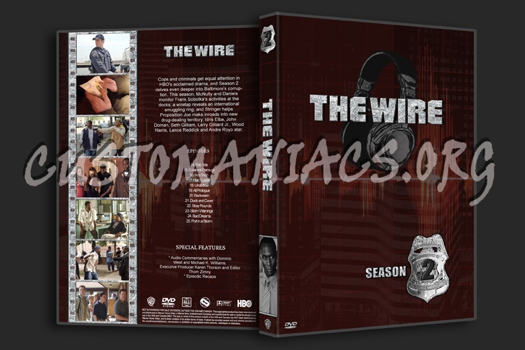 The Wire dvd cover