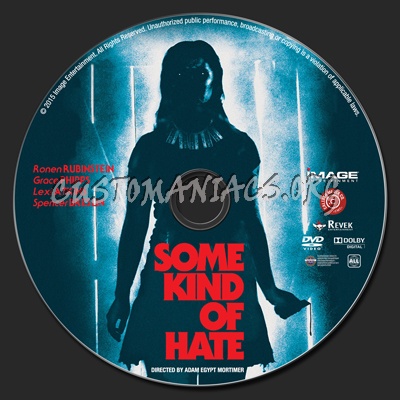 Some Kind of Hate dvd label