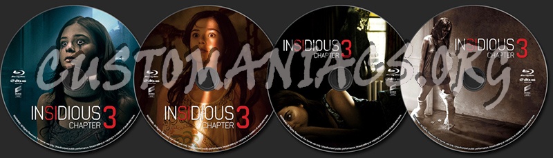 Insidious: Chapter 3 blu-ray label