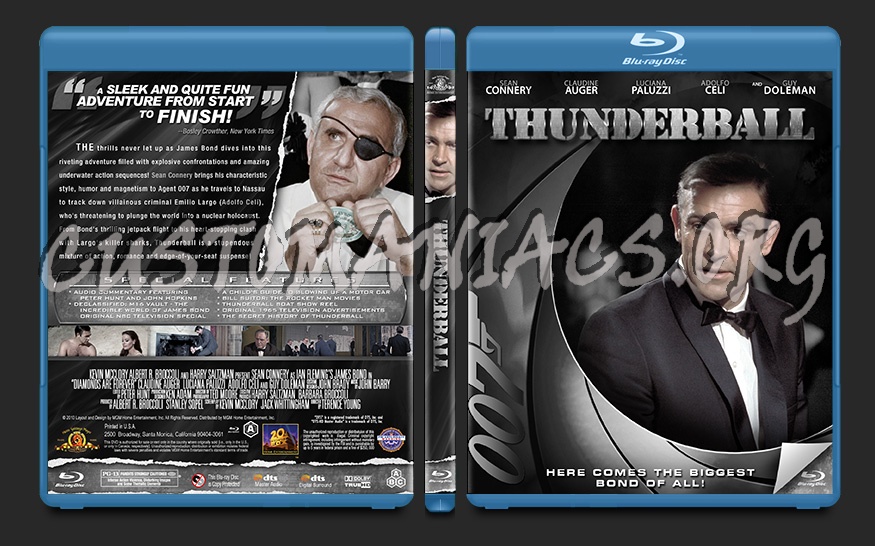 Thunderball blu-ray cover